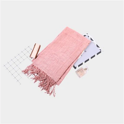 Lenço longo de tecido de poliéster para decoração