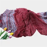 Lenços quadrados quentes de poliéster para o inverno